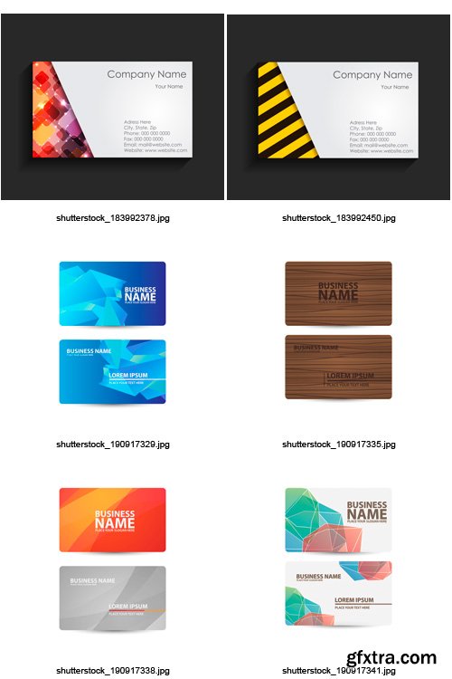 Amazing SS - Business Cards Set, 24xEPS