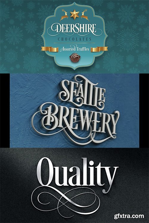 Desire Font Family - 13 Font $1287