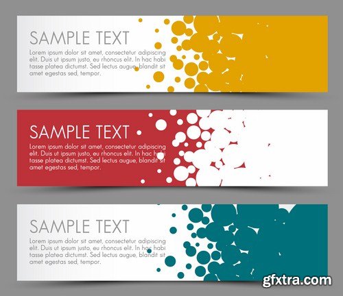 Abstract Banners Collection #4 - 25 Vectors