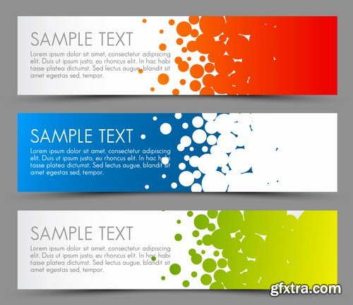 Abstract Banners Collection #4 - 25 Vectors