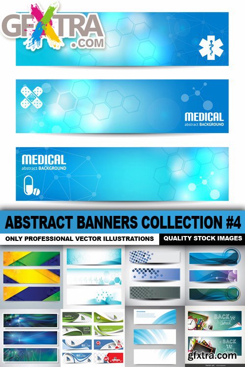 Abstract Banners Collection #4 - 25 Vectors