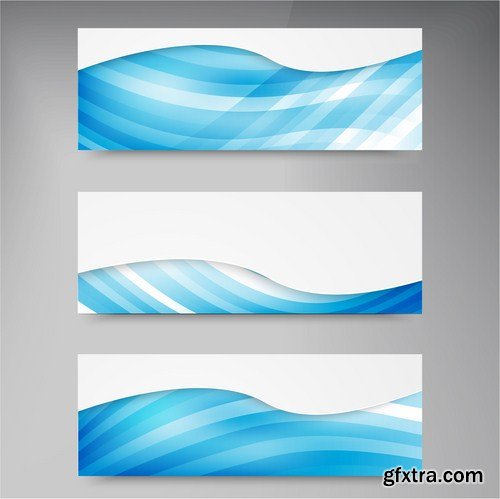 Abstract Banners Collection #4 - 25 Vectors