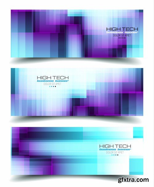 Abstract Banners Collection #4 - 25 Vectors