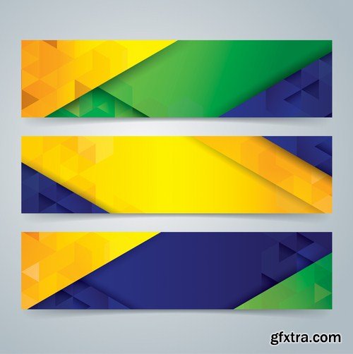 Abstract Banners Collection #4 - 25 Vectors