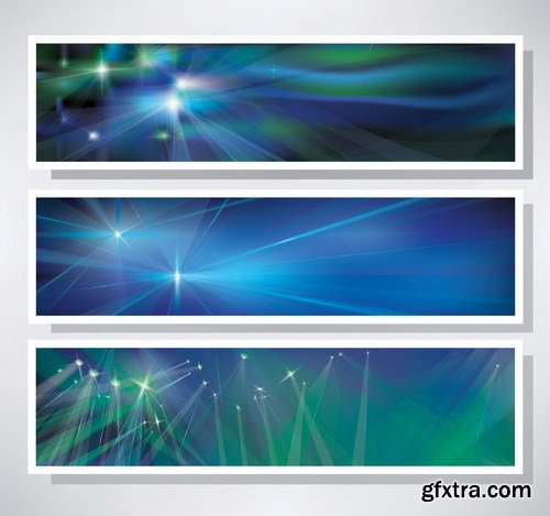 Abstract Banners Collection #4 - 25 Vectors