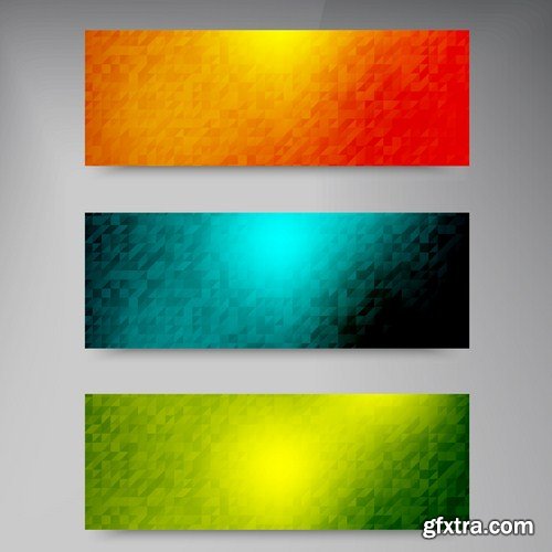 Abstract Banners Collection #4 - 25 Vectors