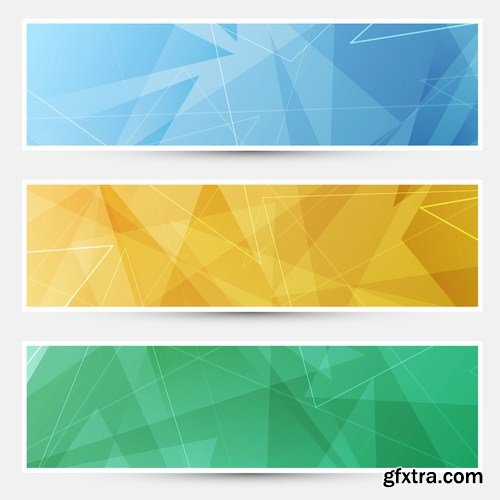 Abstract Banners Collection #4 - 25 Vectors