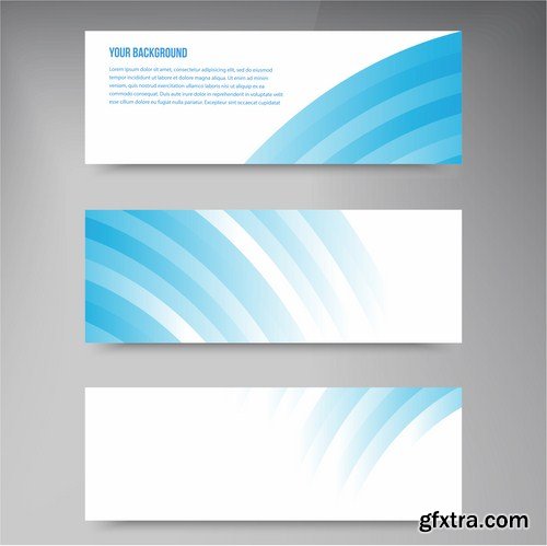 Abstract Banners Collection #4 - 25 Vectors