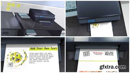 Videohive Printer Promo 7461175