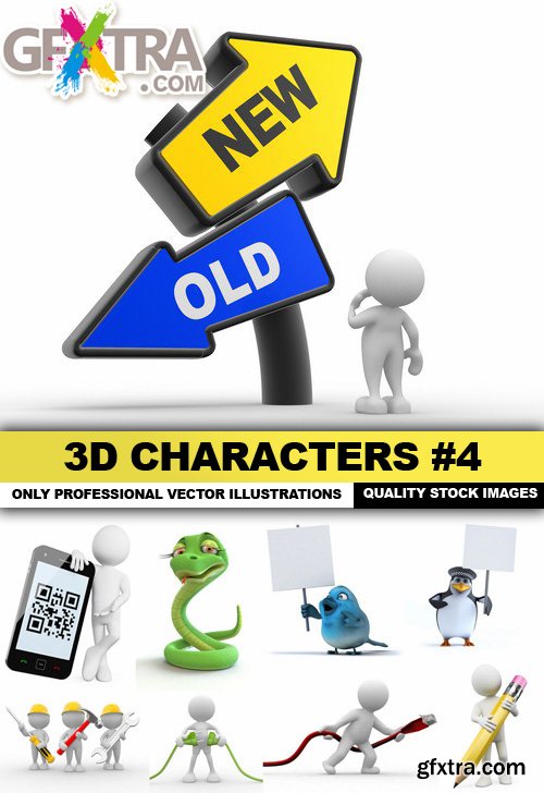 3D Characters #4 - 25 HQ Images