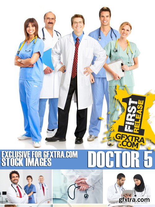 Stock Photos - Doctor 5, 25xJPG