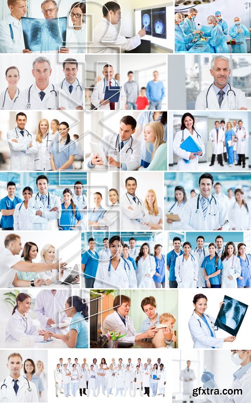 Stock Photos - Doctor 5, 25xJPG