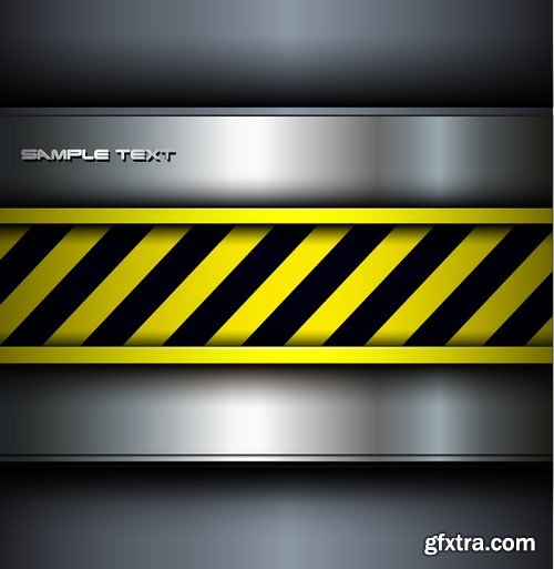 Stock Vectors - Metal background 6, 25xEPS