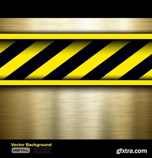 Stock Vectors - Metal background 6, 25xEPS