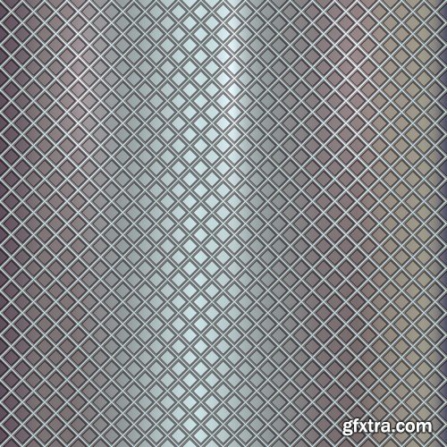 Stock Vectors - Metal background 6, 25xEPS