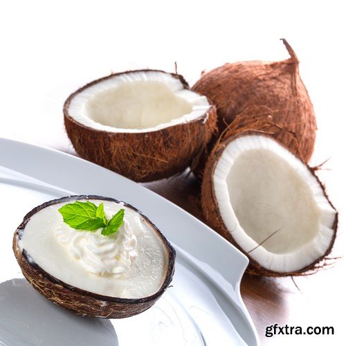 Stock Photos - Coconuts, 25xJPG