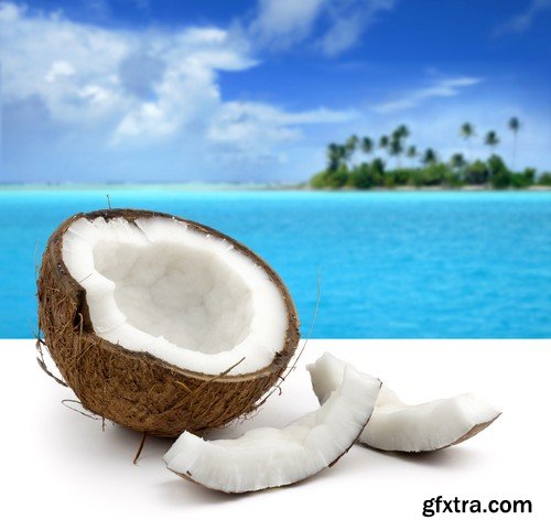 Stock Photos - Coconuts, 25xJPG