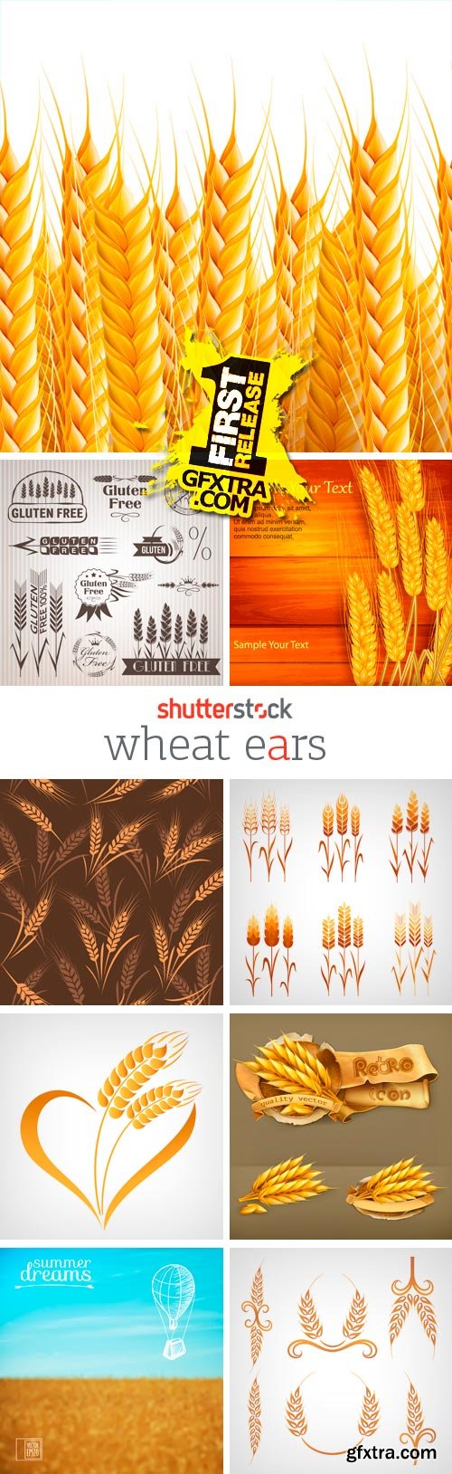 Amazing SS - Wheat Ears, 25xEPS