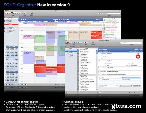 SOHO Organizer 9.3.6 (Mac OS X)