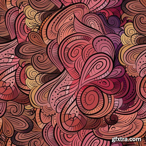 Ethno Abstraction Backgrounds - 25x EPS