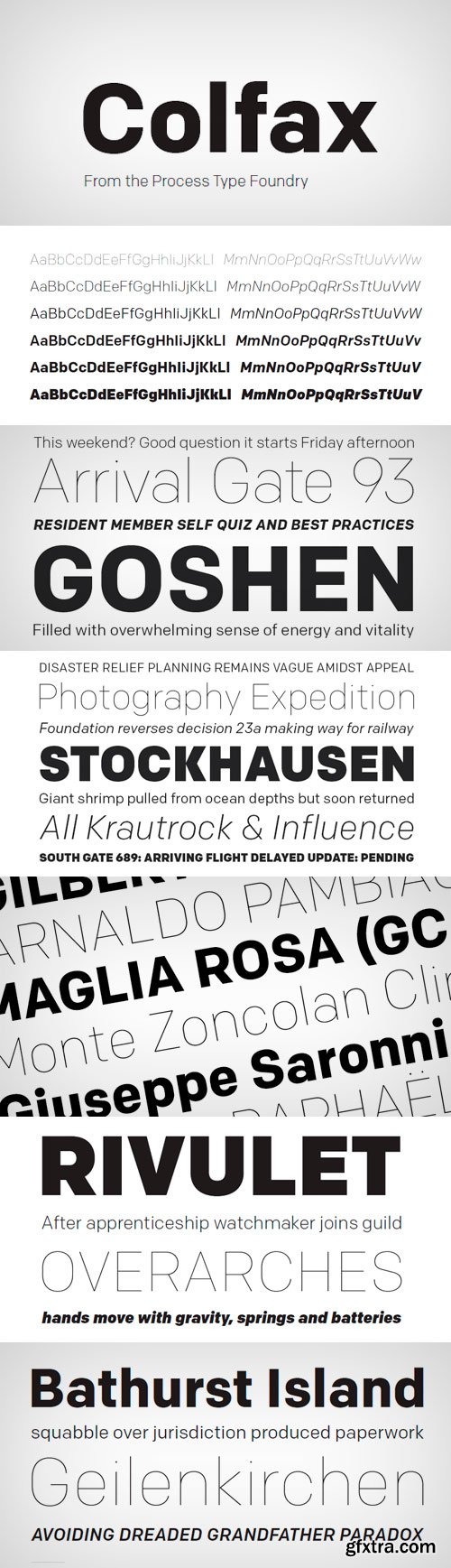 Colfax Font Family - 12 Fonts for $250