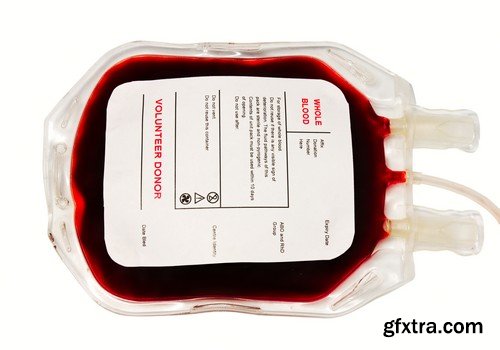 Stock Photos - Blood donor, 25xJPG