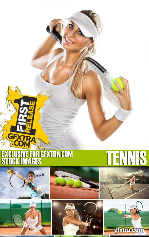 Stock Photos - Tennis, 25xJPG