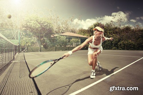 Stock Photos - Tennis, 25xJPG