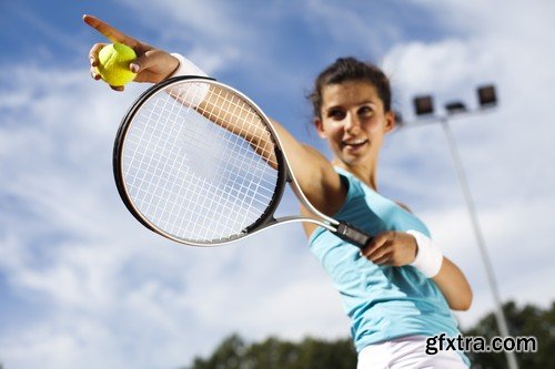 Stock Photos - Tennis, 25xJPG