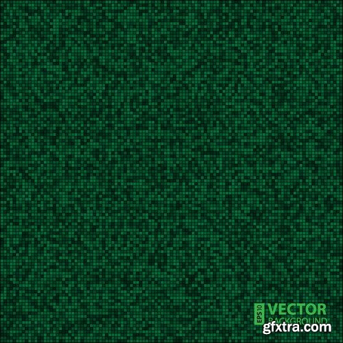 Stock Vectors - Pixel background, 25xEPS