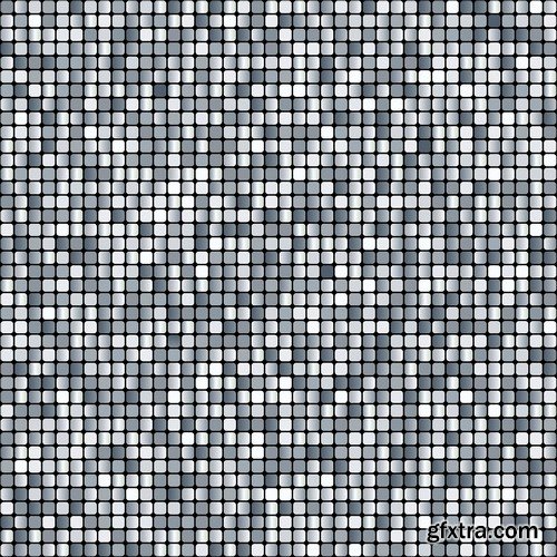 Stock Vectors - Pixel background, 25xEPS