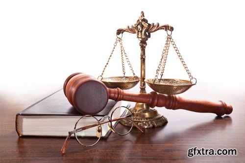 Stock Photos - Law and Justice Concept, 25xJPG