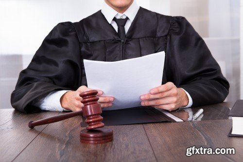 Stock Photos - Law and Justice Concept, 25xJPG