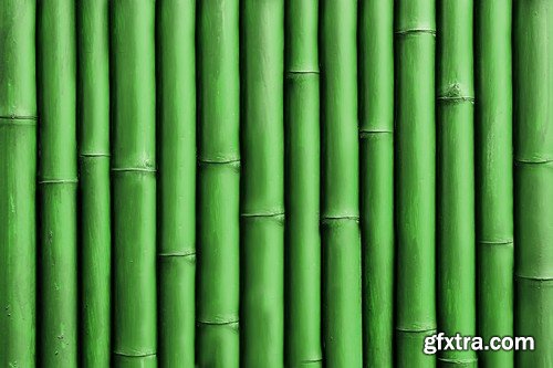 Stock Photos - Bamboo Stems, 25xJPG