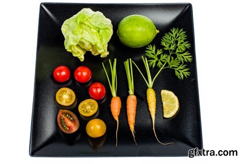 Stock Photos - Fresh vegetables, 25xJPG