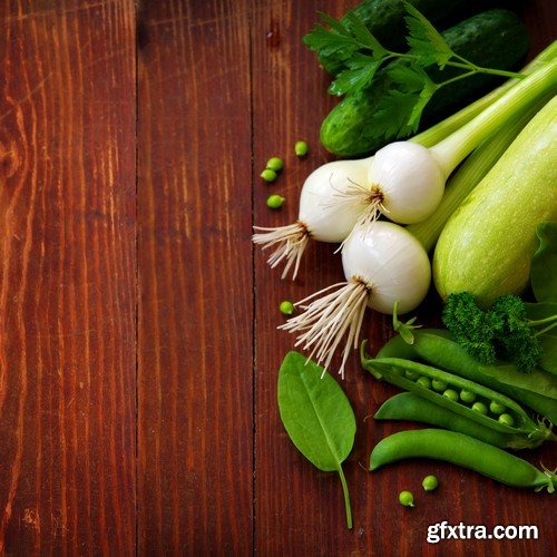 Stock Photos - Fresh vegetables, 25xJPG