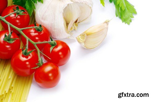 Stock Photos - Fresh vegetables, 25xJPG