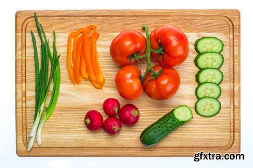 Stock Photos - Fresh vegetables, 25xJPG