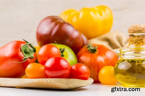 Stock Photos - Fresh vegetables, 25xJPG