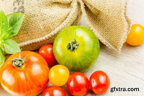 Stock Photos - Fresh vegetables, 25xJPG