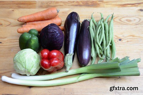 Stock Photos - Fresh vegetables, 25xJPG