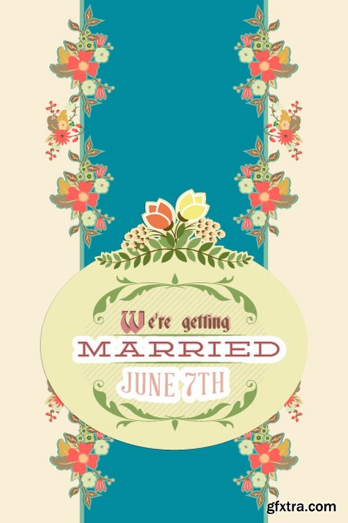 Vectorious Wedding 100 Vectors Set