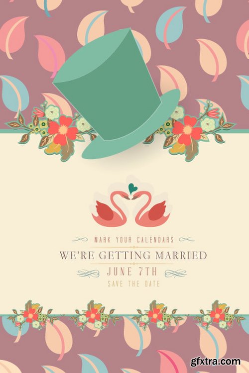 Vectorious Wedding 100 Vectors Set