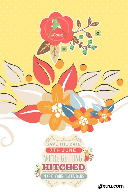 Vectorious Wedding 100 Vectors Set