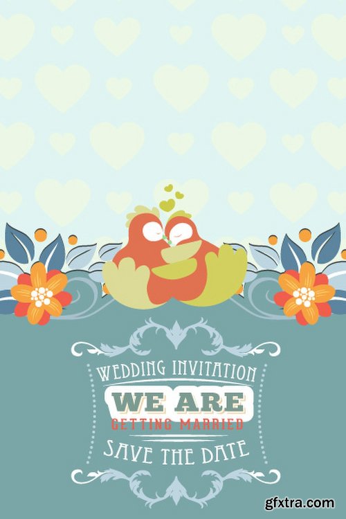 Vectorious Wedding 100 Vectors Set