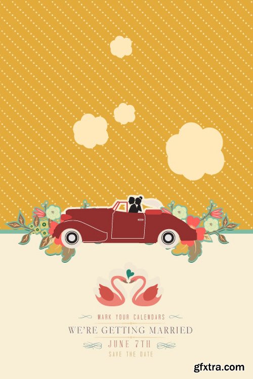 Vectorious Wedding 100 Vectors Set