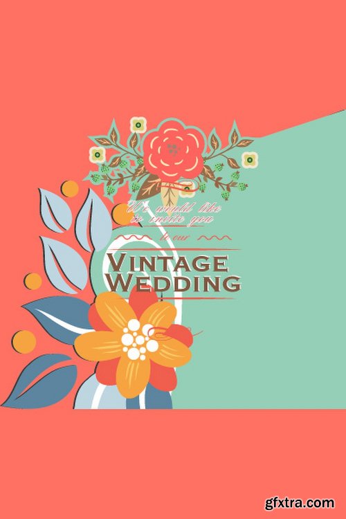 Vectorious Wedding 100 Vectors Set