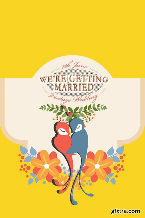 Vectorious Wedding 100 Vectors Set