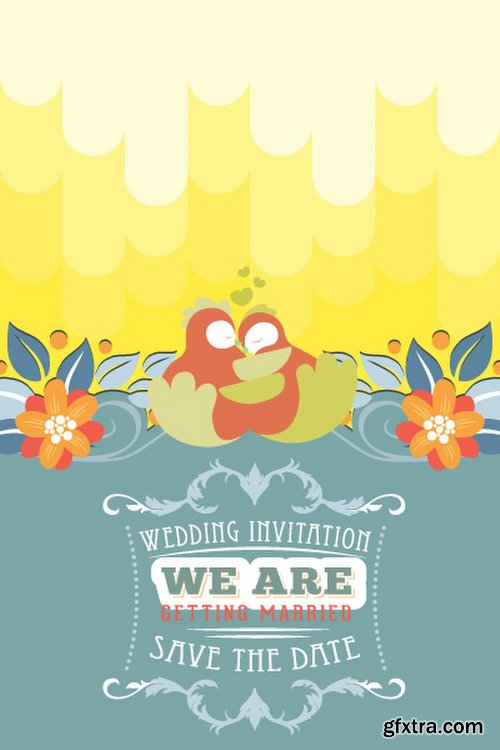 Vectorious Wedding 100 Vectors Set