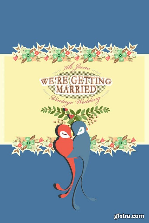 Vectorious Wedding 100 Vectors Set